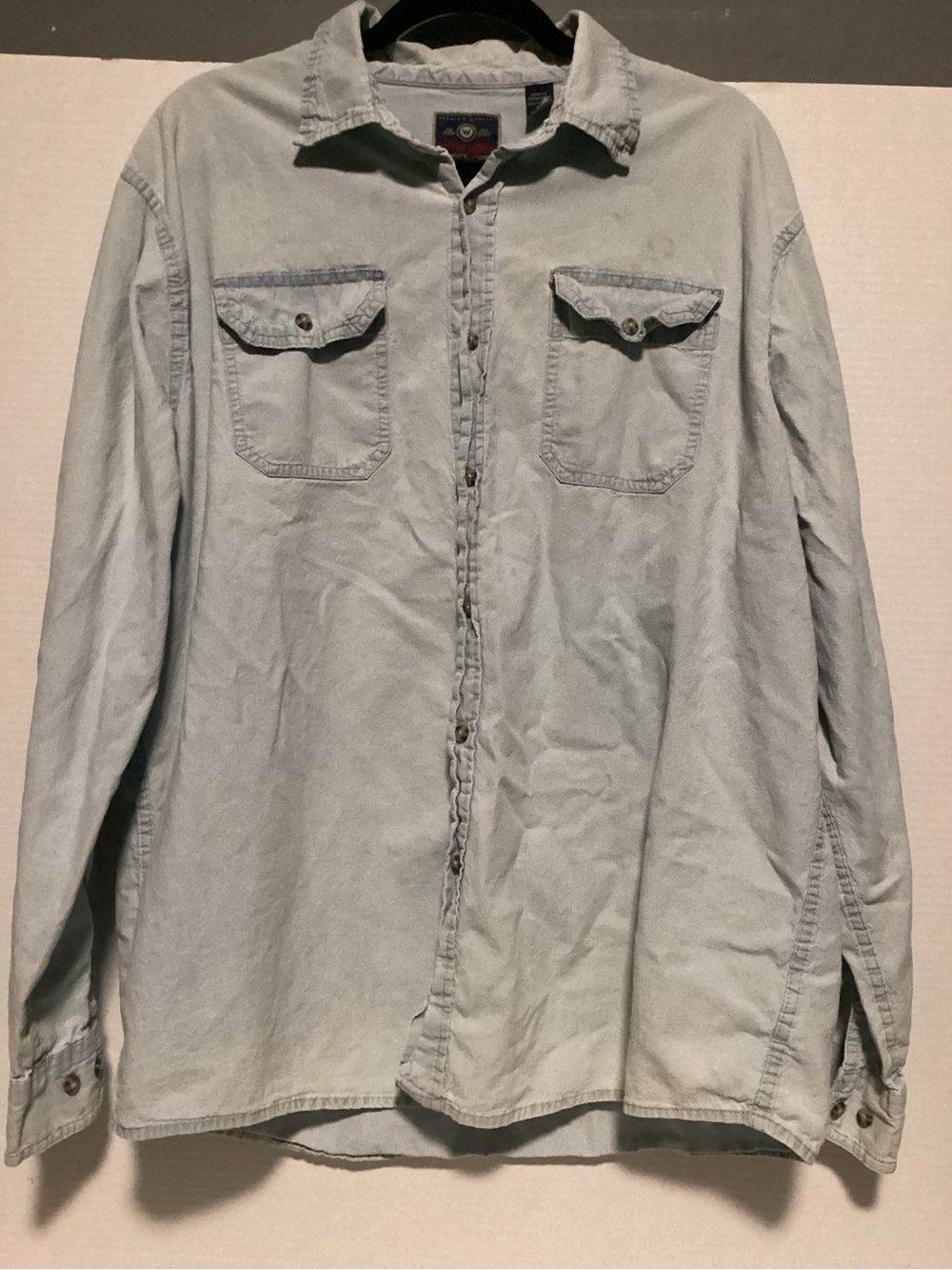 Wrangler Light Blue Denim Shirt Jacket